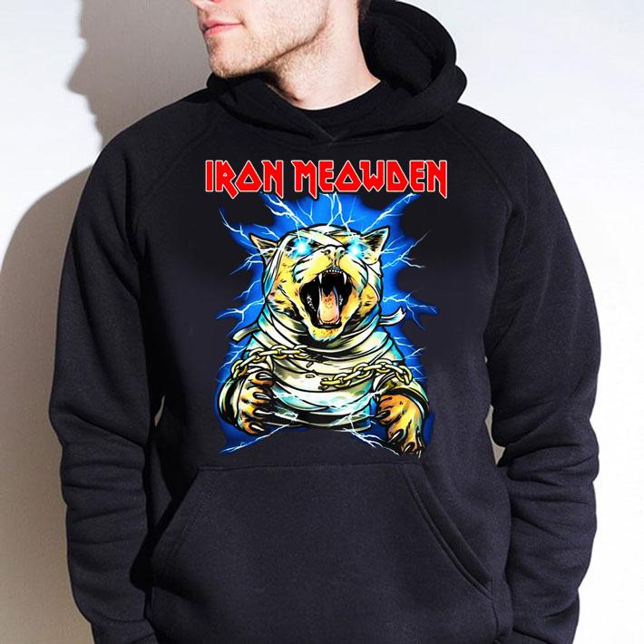 Iron Meowden Pawerslave t-shirt hoodie