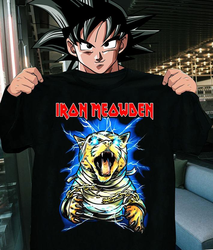 Iron Meowden Pawerslave t-shirt shirt