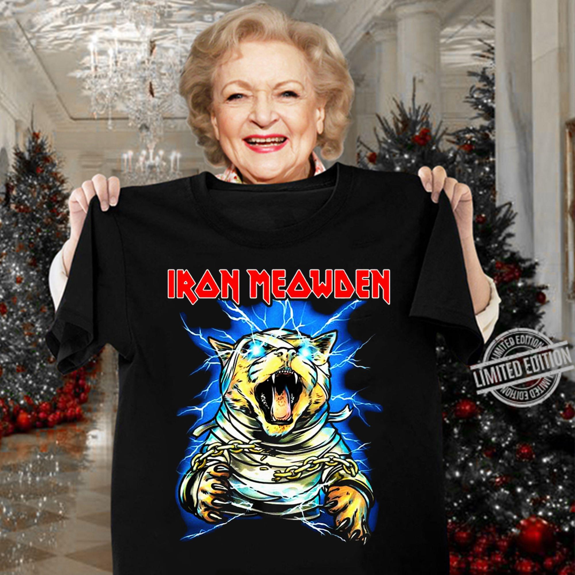 Iron Meowden Pawerslave t-shirt woman shirt