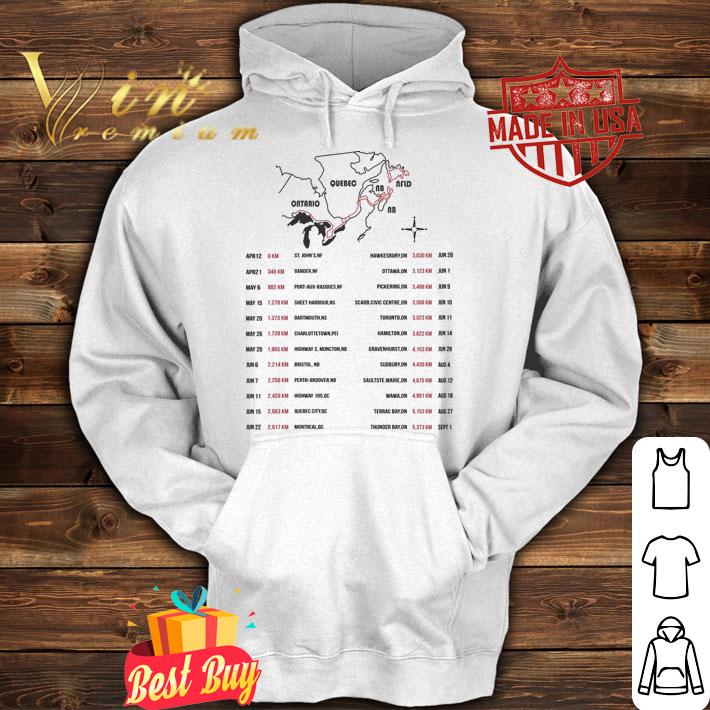 Adidas Terry Fox t-shirt hoodie