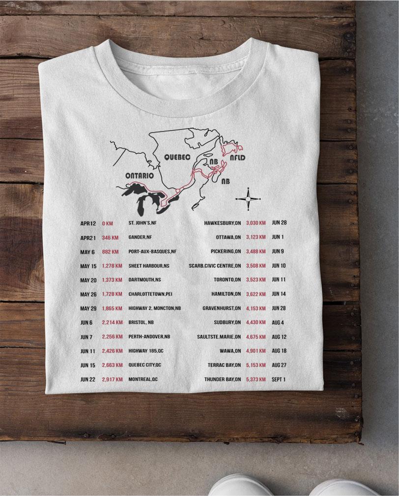 Adidas Terry Fox t-shirt shirt