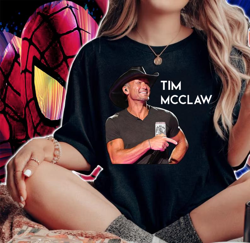 Tim McGraw Tim McClaw White Claw Hard Seltzer t-shirt woman shirt