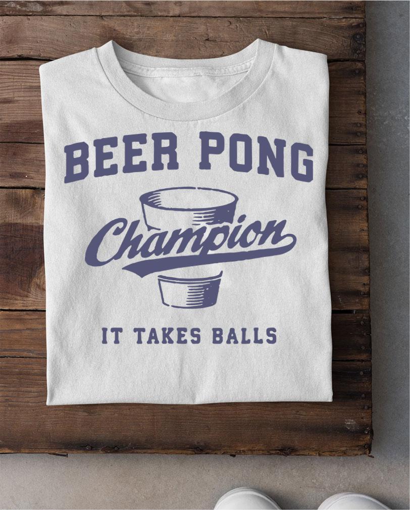 Vintage Beer Pong Champion Drinking t-shirt shirt