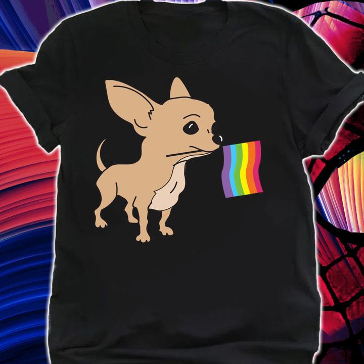 Lgbt Gay Pride Chihuahua Owner t-shirt shirt