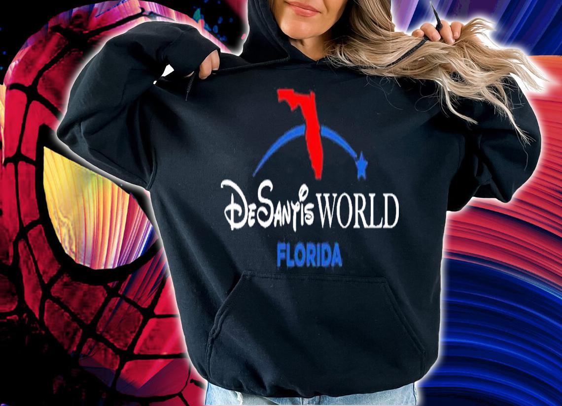 Desantis World Florida t-shirt hoodie