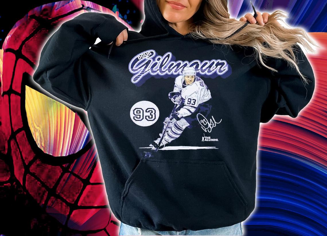 Doug Gilmour Toronto Retro Script signature t-shirt hoodie