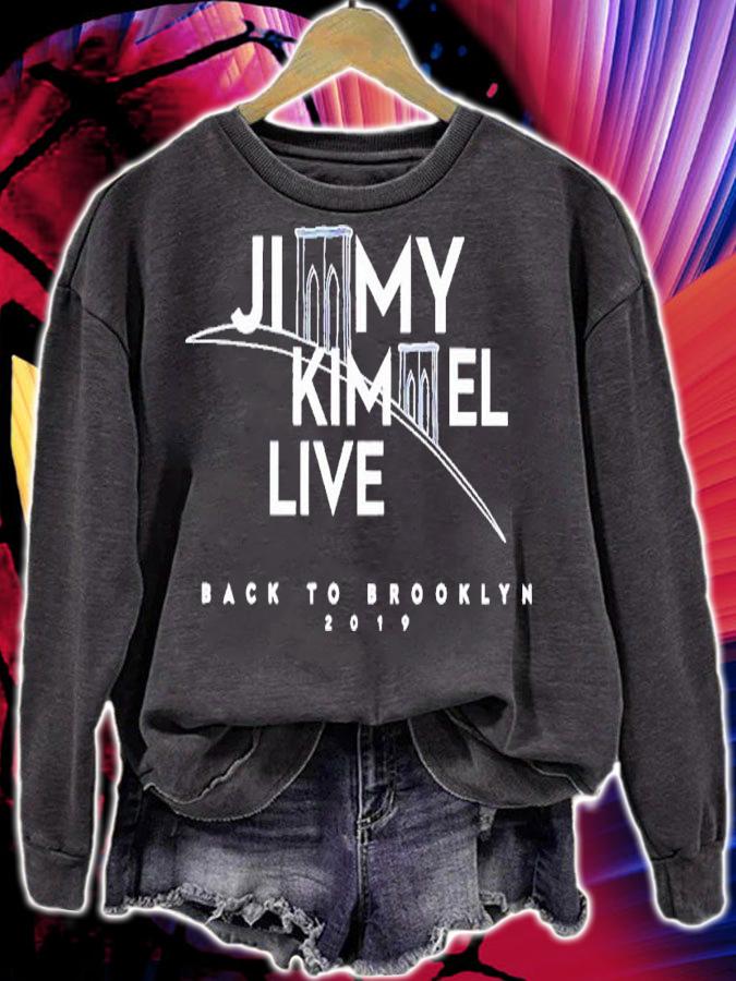 Andrea Botez Jimmy Kimmel live back to Brooklyn 2019 shirt t-shirt sweatshirt