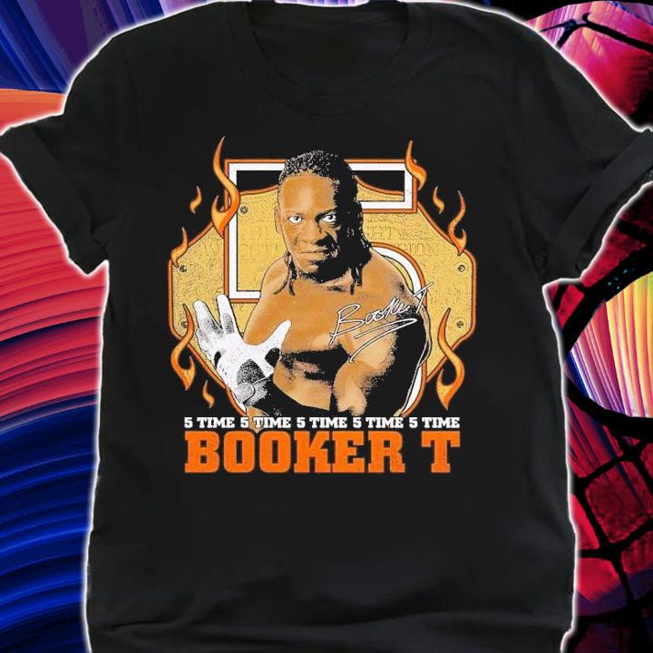 Booker T 5 Time shirt t-shirt shirt