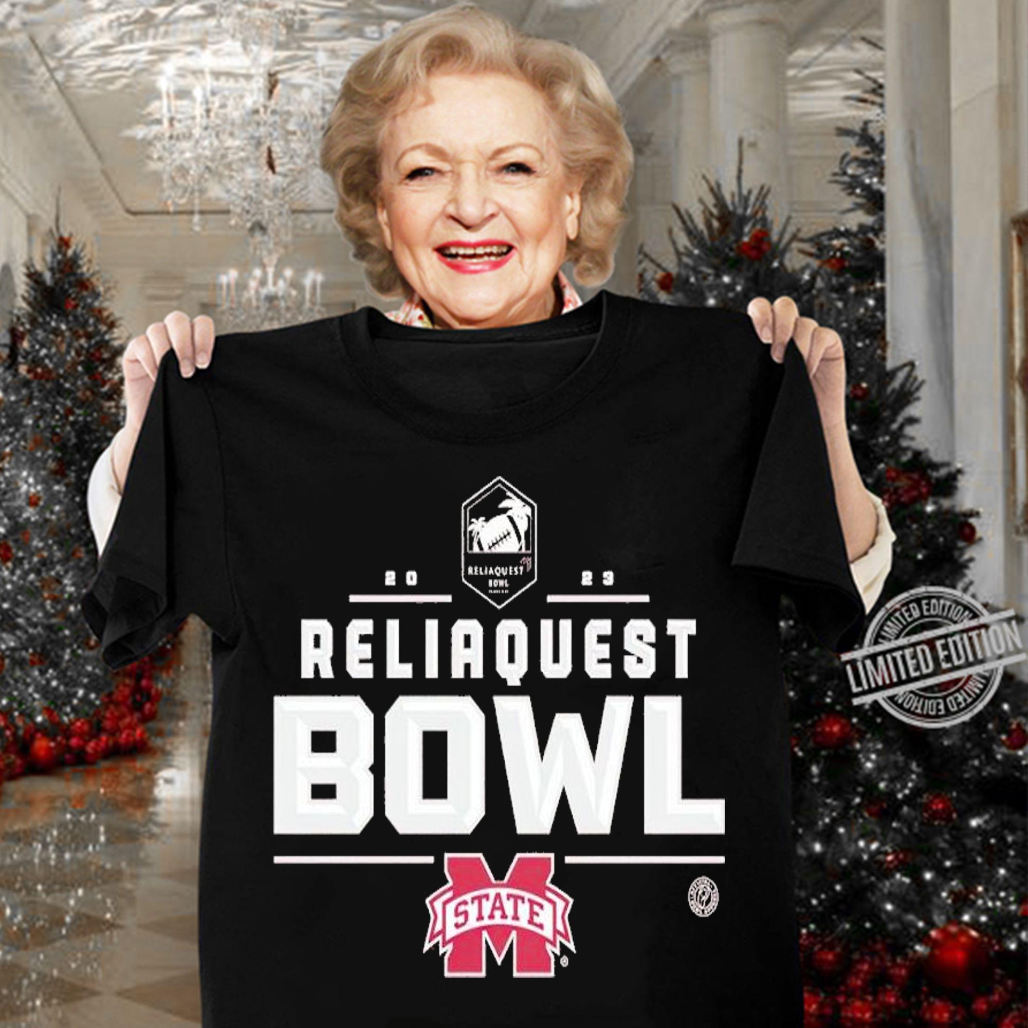 2023 Reliaquest Bowl Mississippi State Bulldogs shirt t-shirt woman shirt