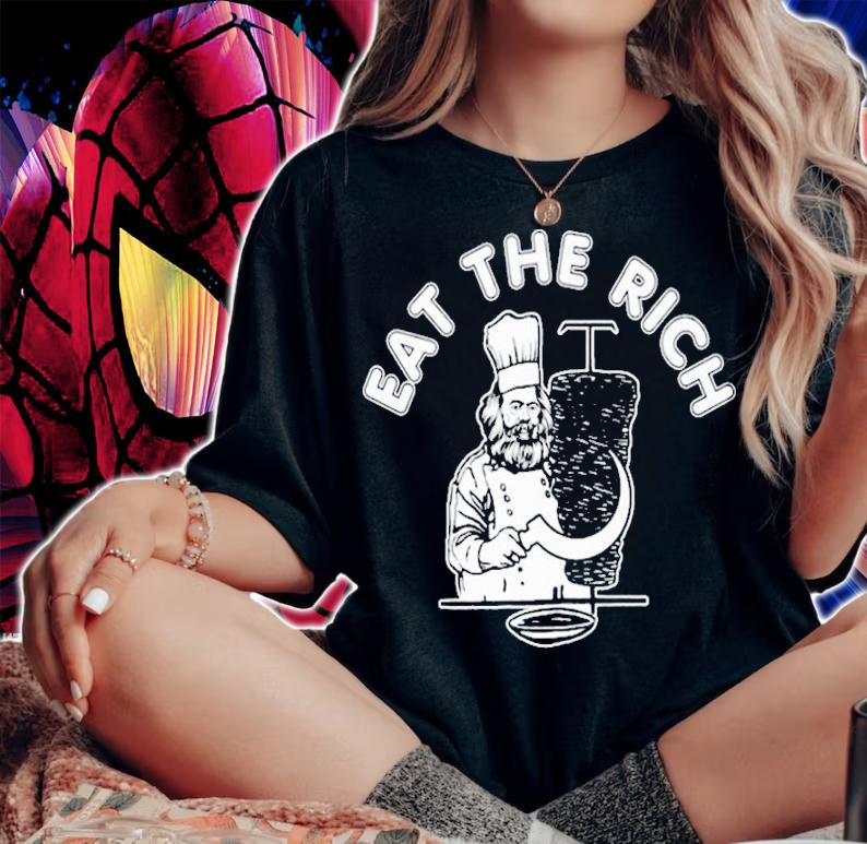 Brandsatz Bodo Eat The Rich Shirt t-shirt woman shirt