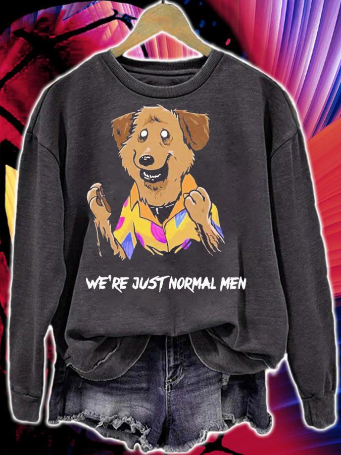 Eric Brown we're just normal men shirt t-shirt sweatshirt