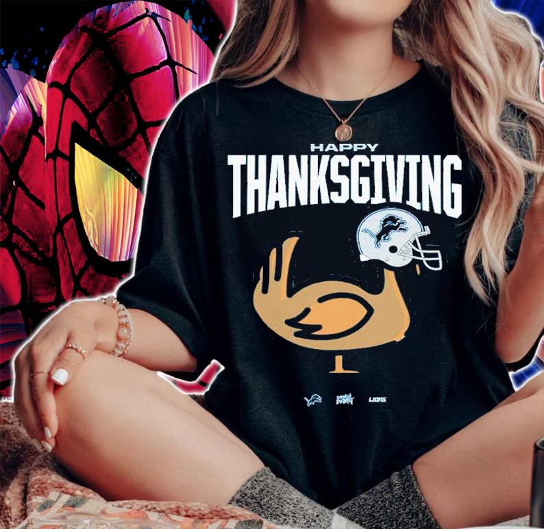 Gobble Detroit Lions Happy Thanksgiving Shirt t-shirt woman shirt