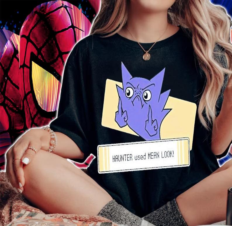 Haunter used mean look shirt t-shirt woman shirt