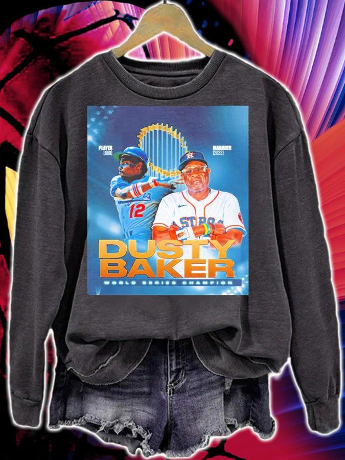 Houston Astros Dusty Baker World Series Champions 2022 Shirt t-shirt sweatshirt