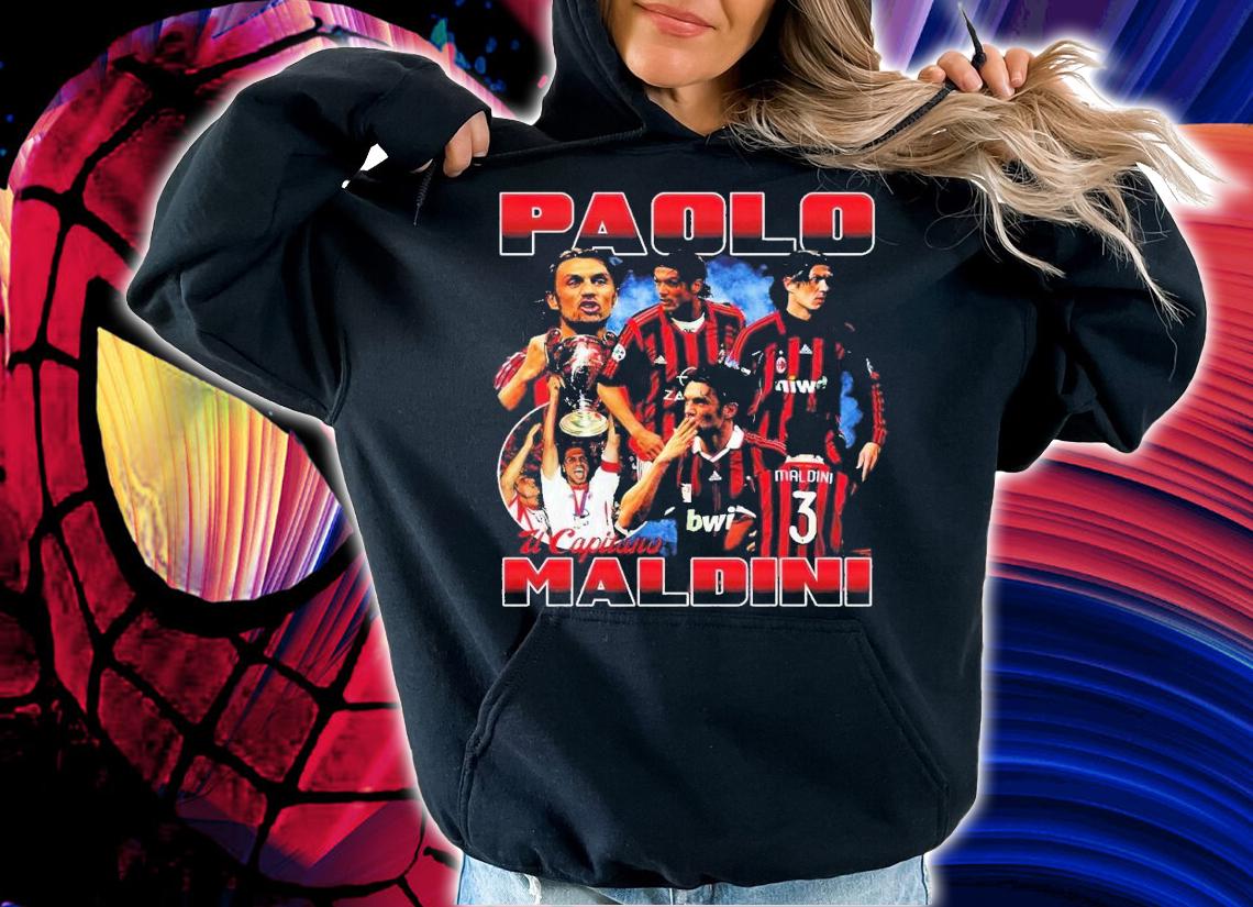 Il Capitano Paolp Maldini shirt t-shirt hoodie