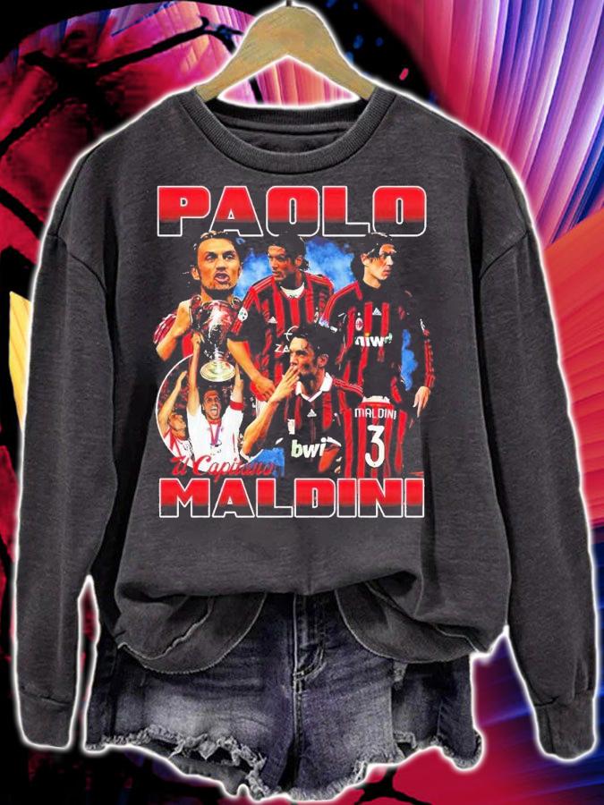 Il Capitano Paolp Maldini shirt t-shirt sweatshirt