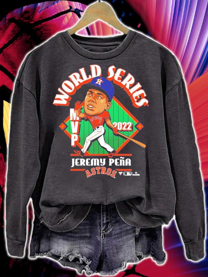 Houston Astros Jeremy Pea 2022 World Series Champions MVP Shirt t-shirt sweatshirt