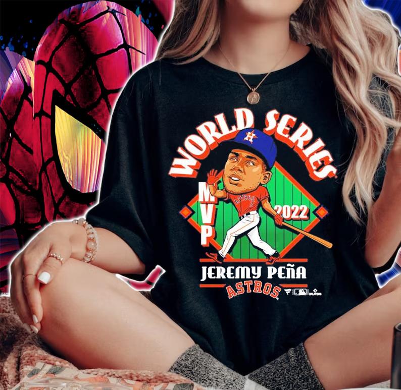 Houston Astros Jeremy Pea 2022 World Series Champions MVP Shirt t-shirt woman shirt