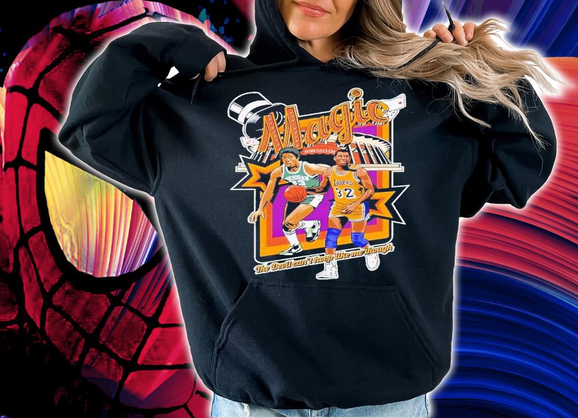 Magic the Devil can't hoop like me though shirt t-shirt hoodie