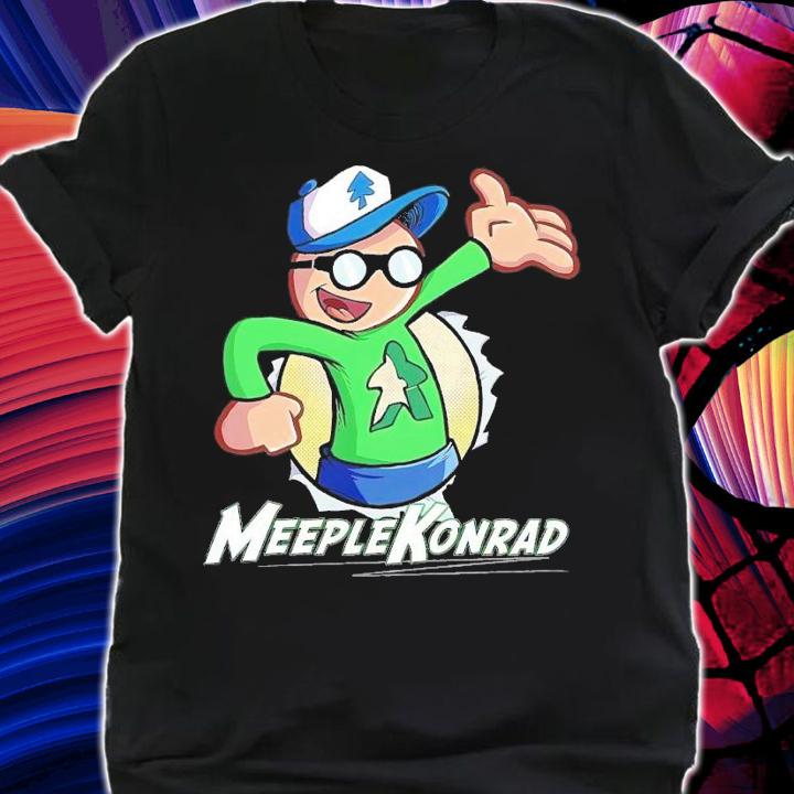 MeepleKonrad new logo shirt t-shirt shirt