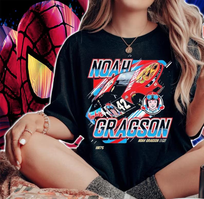 Noah Gragson Legacy Motor Club Team Collection Blister shirt t-shirt woman shirt