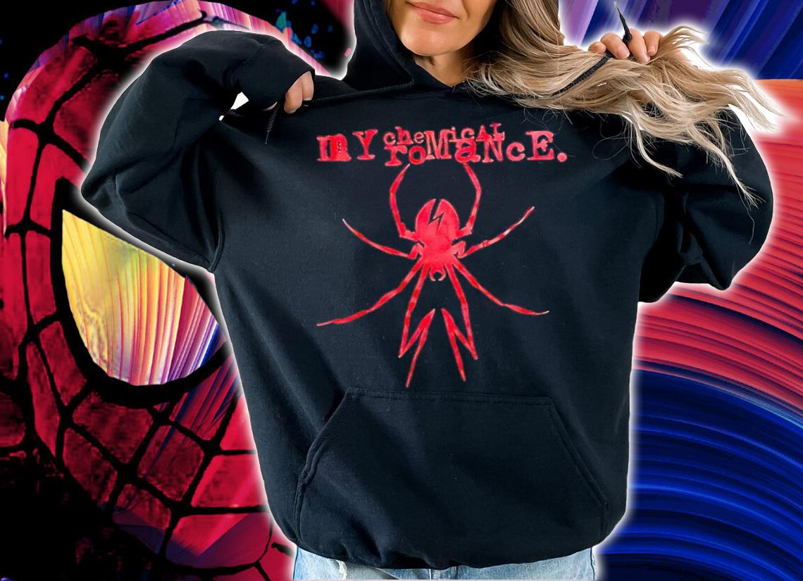 My Chemical Romance Spider Logo Shirt t-shirt hoodie