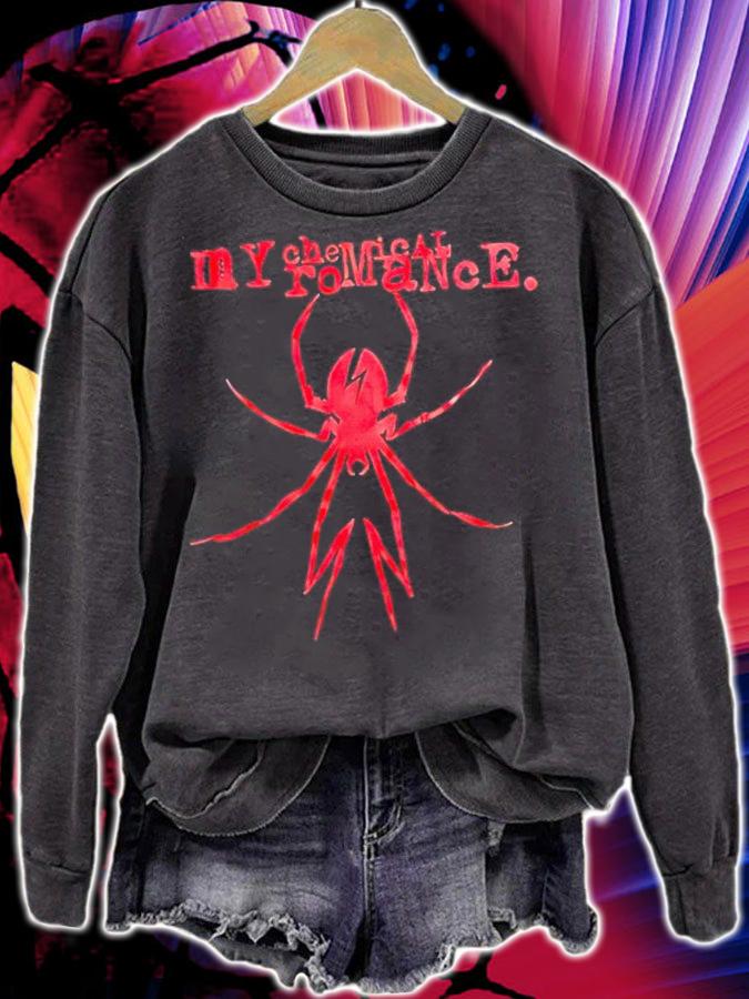 My Chemical Romance Spider Logo Shirt t-shirt sweatshirt