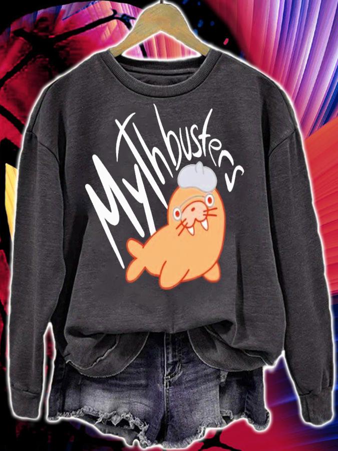 Mythbusters kawaii walrus shirt t-shirt