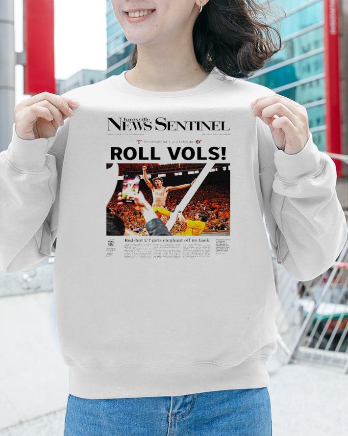 Roll Vols News Sentinel shirt t-shirt