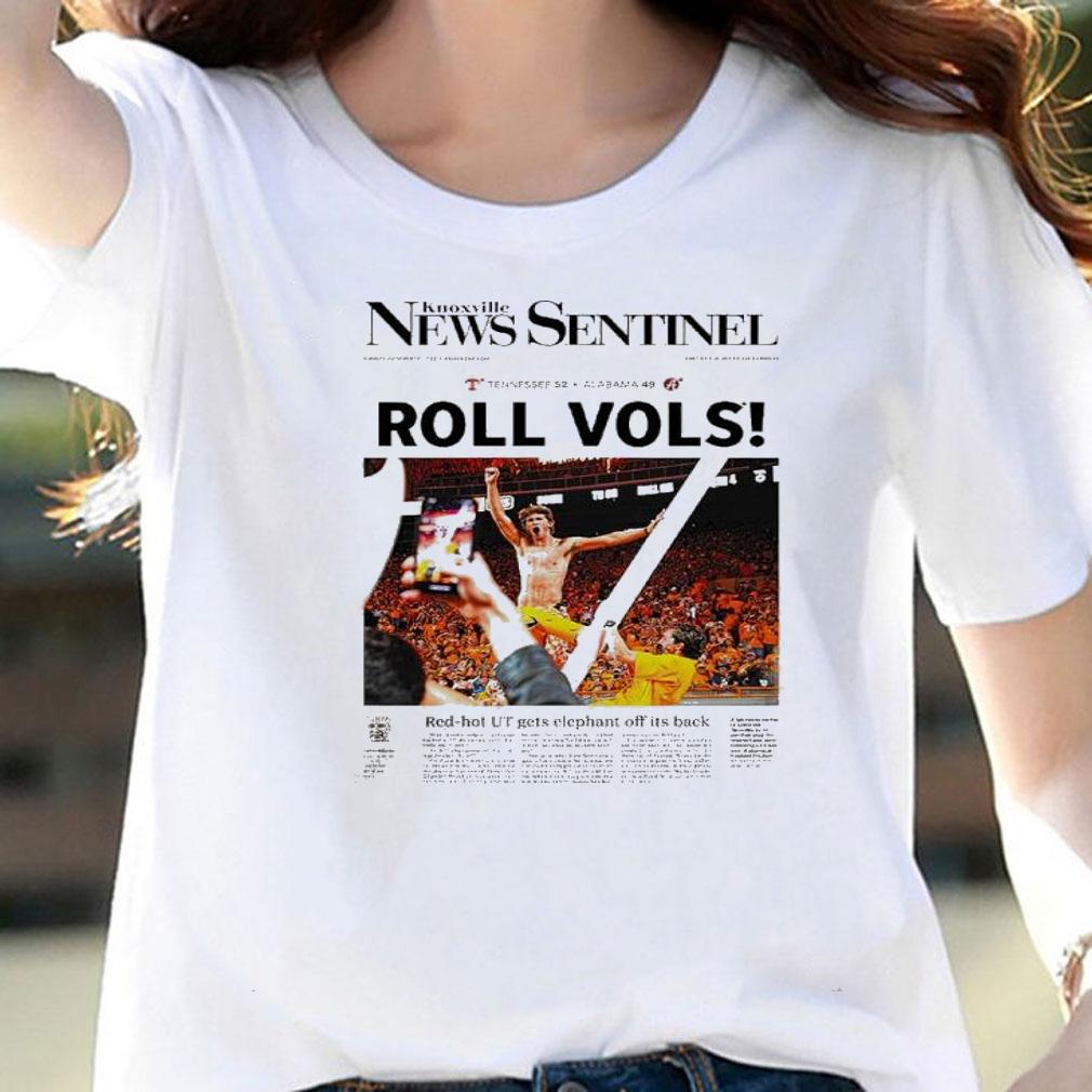 Roll Vols News Sentinel shirt t-shirt
