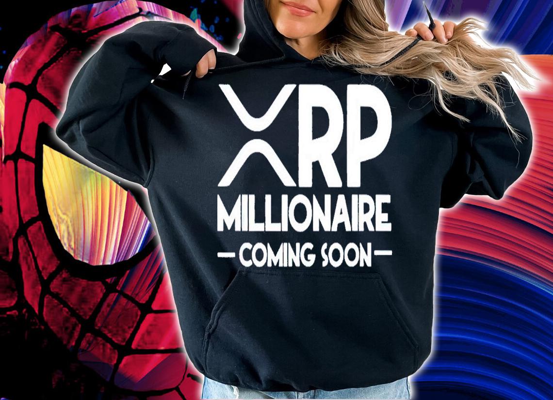 Xrp Millionaire Coming Soon Ripple Xrp Crypto shirt t-shirt