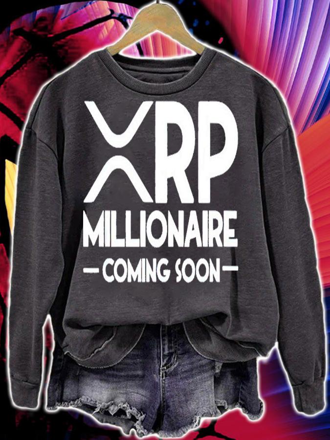 Xrp Millionaire Coming Soon Ripple Xrp Crypto shirt t-shirt