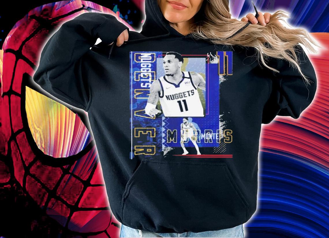 Monte Morris Basketball Paper Poster Nuggets 2 Shirt t-shirt