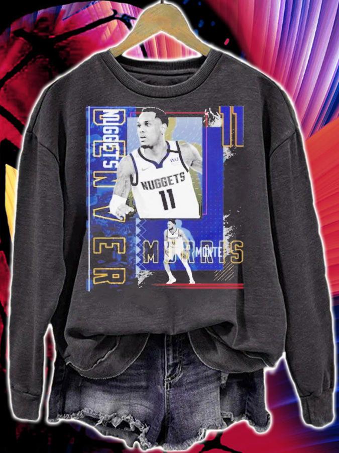 Monte Morris Basketball Paper Poster Nuggets 2 Shirt t-shirt