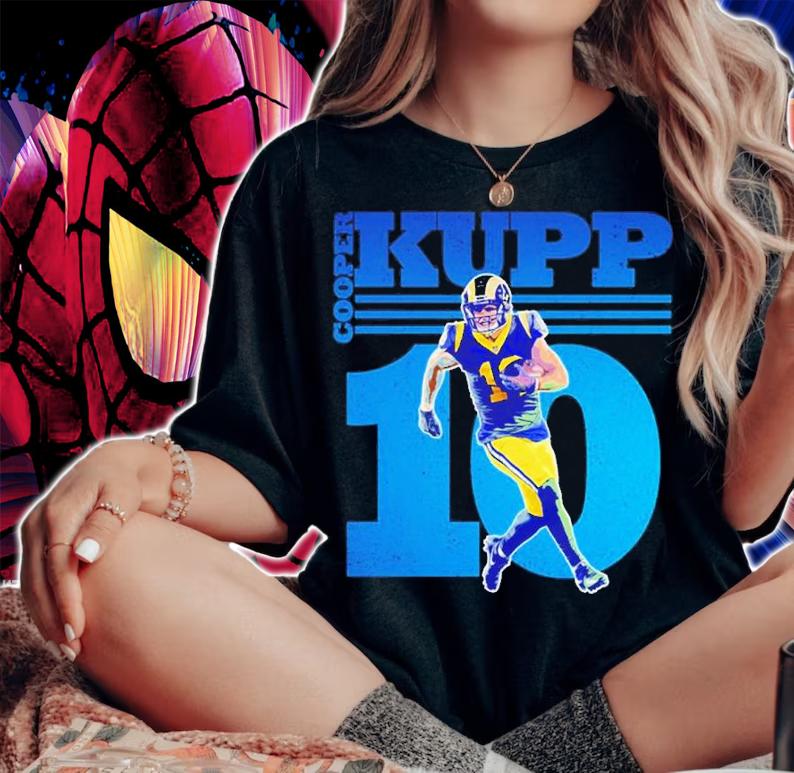 Number 10 LA Rams Cooper Kupp Shirt t-shirt