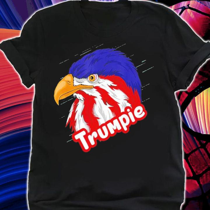 Trumpie Anti Biden American Eagle Flag Shirt t-shirt