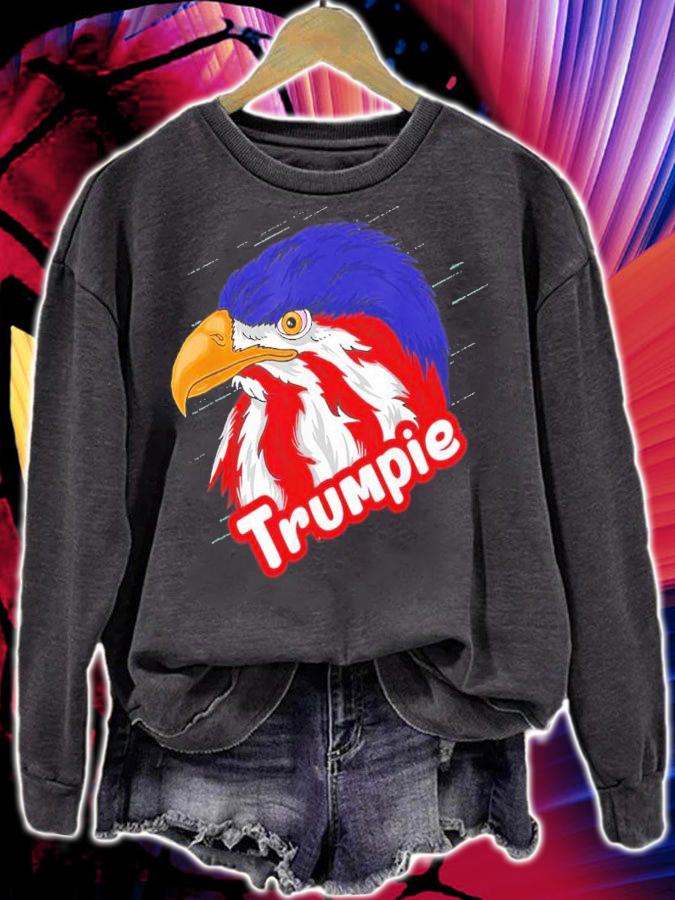 Trumpie Anti Biden American Eagle Flag Shirt t-shirt