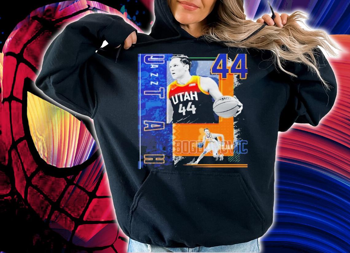 Bojan Bogdanovic Basketball Paper Poster Jazz 2 Shirt t-shirt
