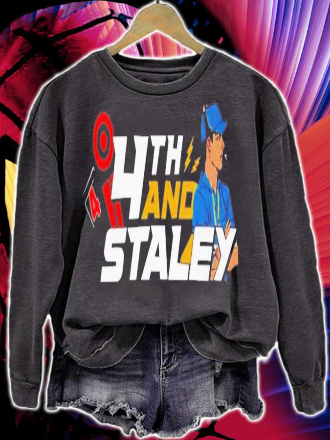 Lafb Network 4th And Staley Jersey Jen Mills T-Shirt t-shirt