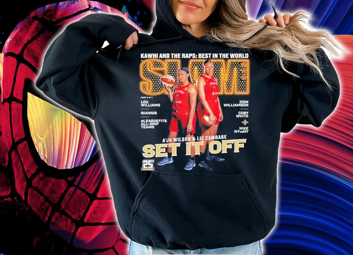 Liz Cambage A'ja Wilson Slam WNBA Shirt t-shirt