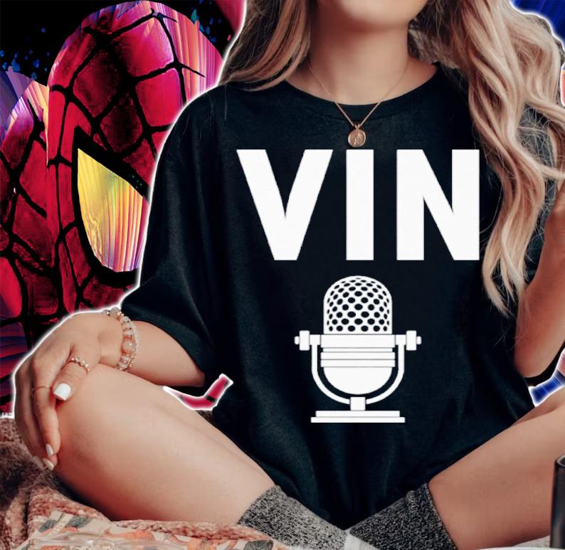 Los Angeles Dodgers Vin Scully Microphone Shirt t-shirt woman shirt