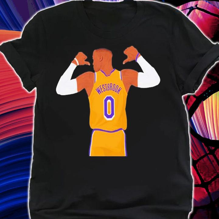 NBA Player Russell Westbrook 0 T-Shirt t-shirt shirt