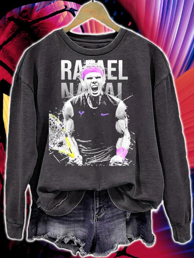 Let's Go Rafael Nadal Logo Tennis Player Vintage Shirt t-shirt sweatshirt