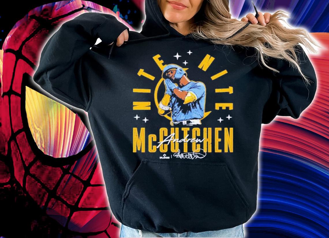 Andrew McCutchen Milwaukee Nite Nite Baseball Shirt t-shirt