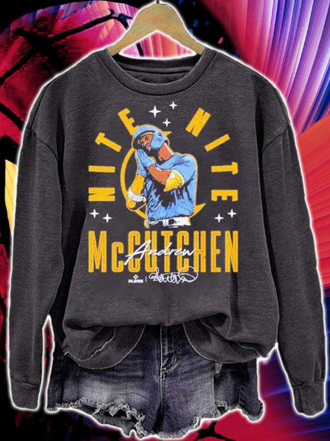 Andrew McCutchen Milwaukee Nite Nite Baseball Shirt t-shirt