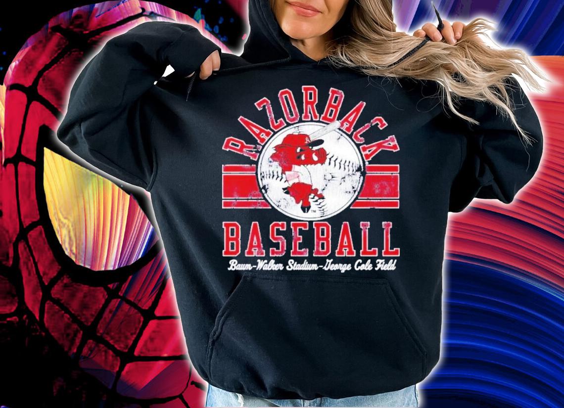 Arkansas Razorback Baseball Baum-Walker Stadium-George Cole Field Shirt t-shirt hoodie