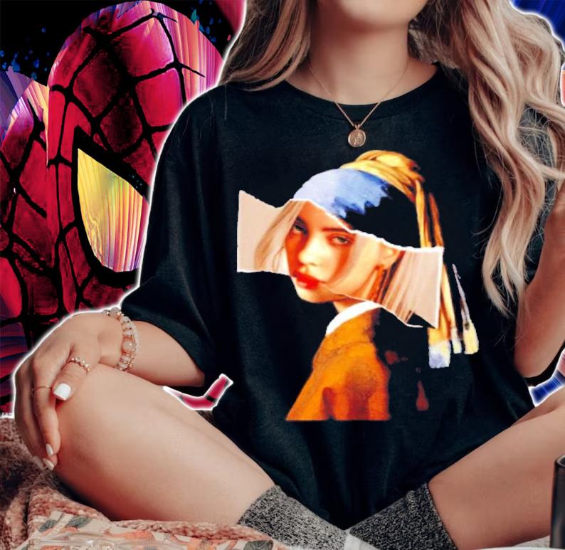 Billie Eilish X Art Collection Johannes Vermeer Shirt t-shirt