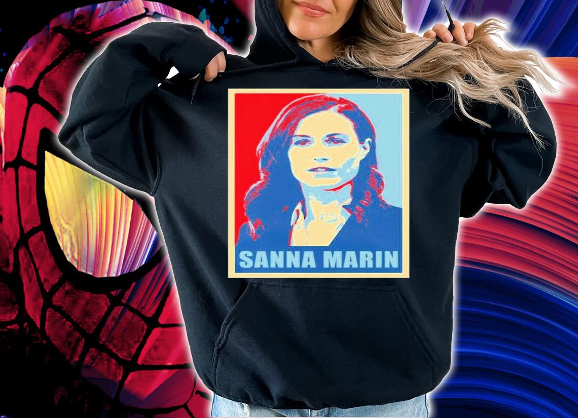 Sanna Marin Prime Minister Of Finland Hope T-Shirt t-shirt