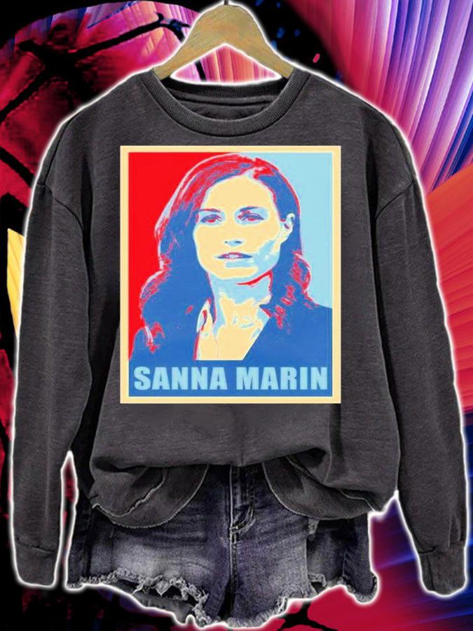 Sanna Marin Prime Minister Of Finland Hope T-Shirt t-shirt