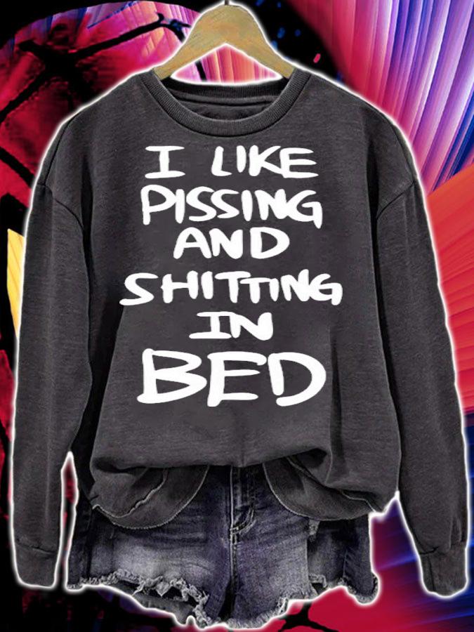 Shin I like pissing and shitting in bed shirt t-shirt
